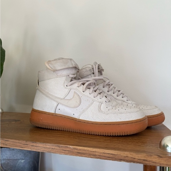 Nike Shoes - Nike Air Force 1 Hi SE  Phantom Iron Ore 860544-001 Women Sz 9 Retro Shoes